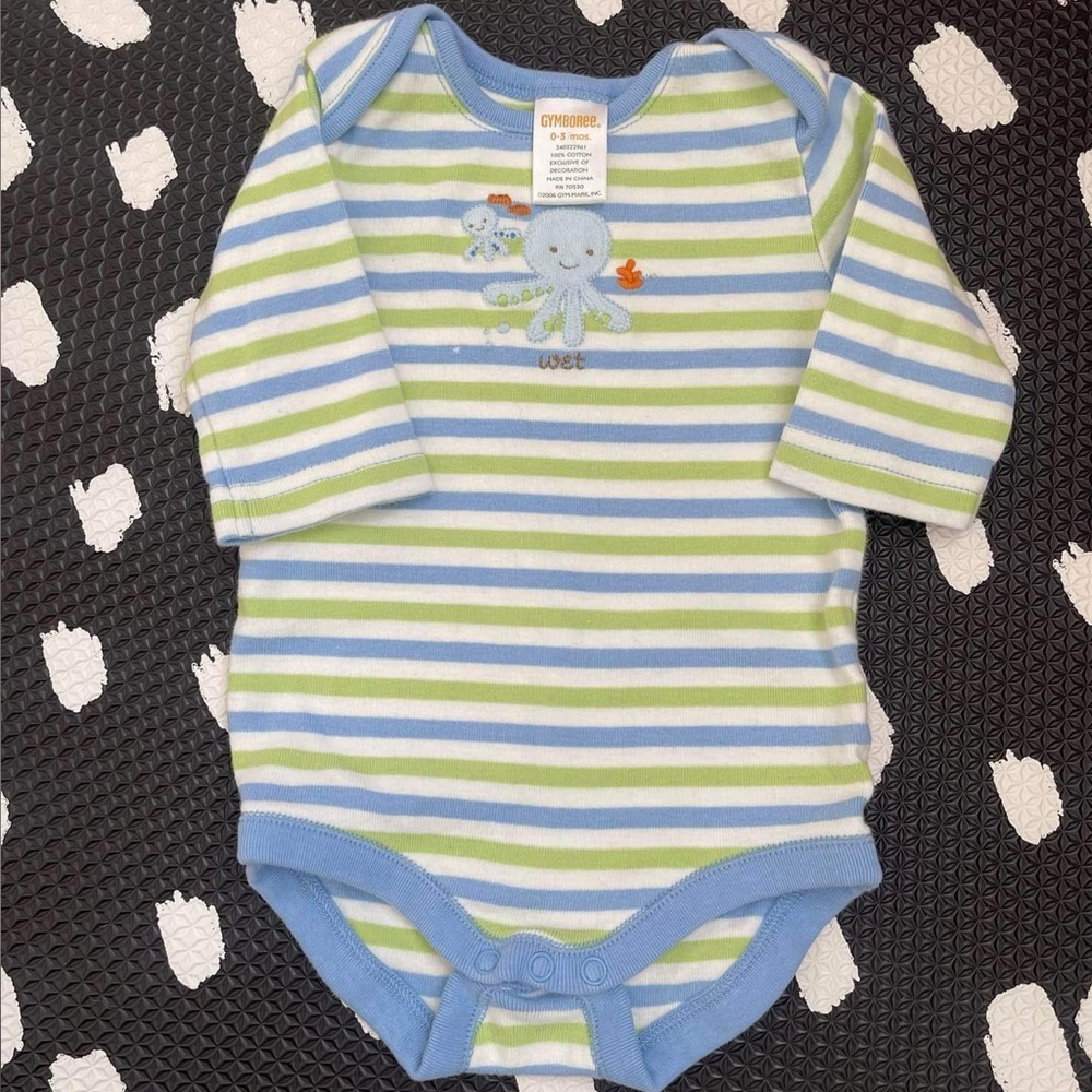 Gymboree under the sea onesie